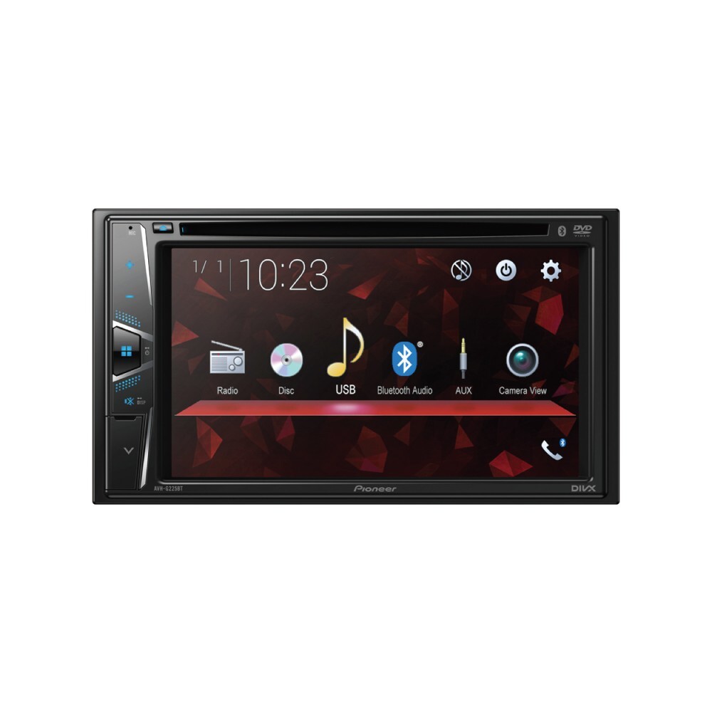 AV Receivers AVHG225BT InDash DoubleDIN DVD Multimedia AV Receiver